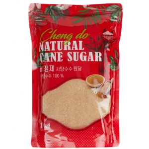 비정제원당1kg*1봉 비정제설탕 원당 사탕수수당 (슈가푸드)